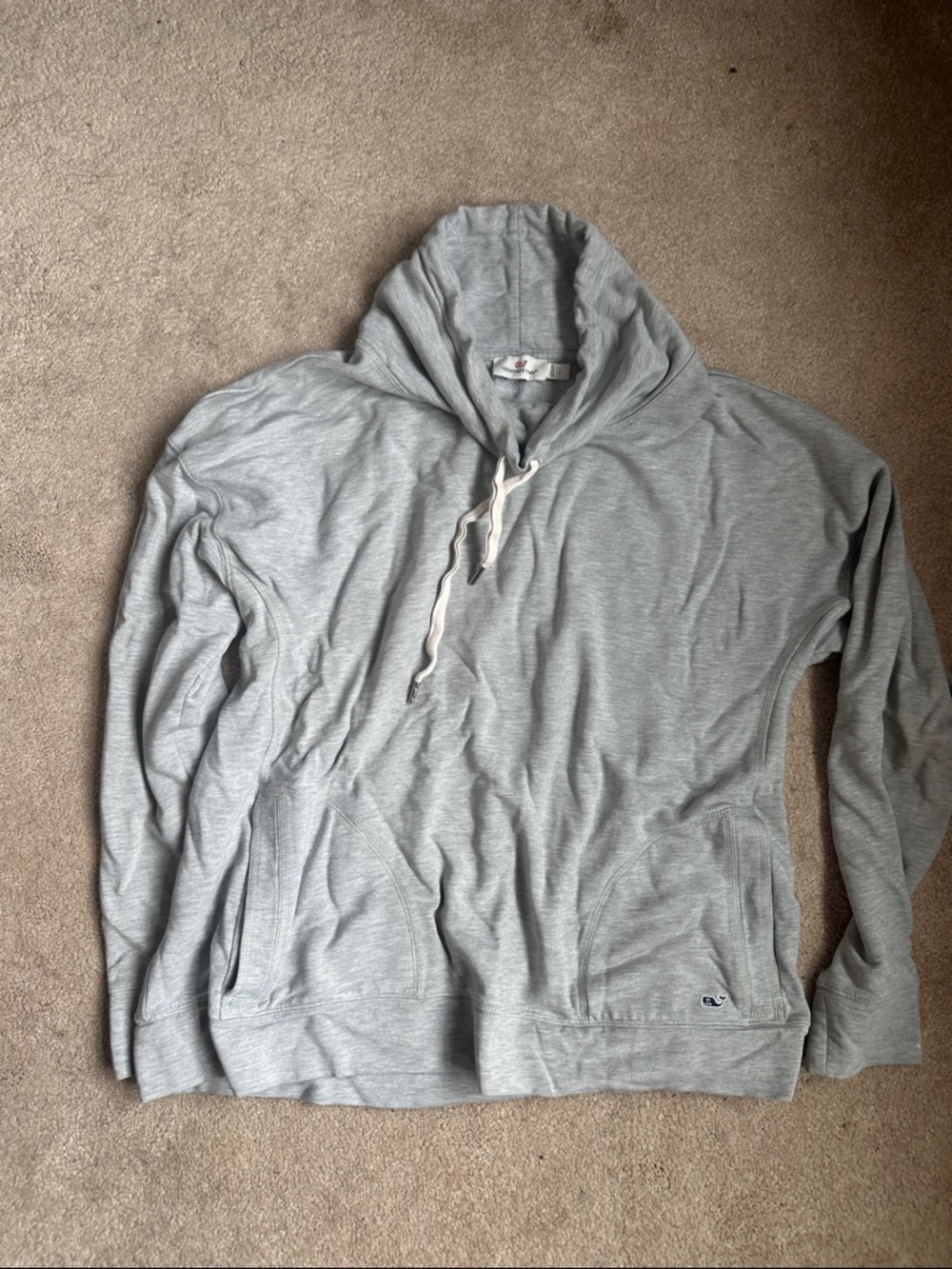Vineyard Vines Light Gray Pullover Hoodie